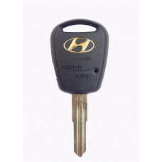 Carkey - 1 Button Replacement Key Shell For Verna Fluidic (Type 1)