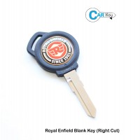 Minda Key Blank for Royal Enfield Bullet 350 (Right Cut)