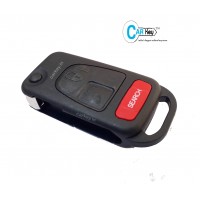 Carkey - Mahindra Bolero MINDA Flip Key Replacement Shell(Without Key Blade)