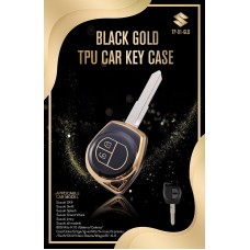 Carkey - Golden TPU Key cover For Swift/Baleno/Ciaz/S-cross/Brezza/Wagon-R/Ignis