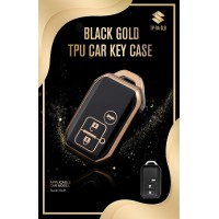 Carkey - Golden TPU Key cover For Dzire/Eritiga
