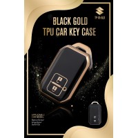 Carkey - Golden TPU Key cover For Swift/Baleno/Dzire/XL6/Eritiga